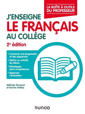 cover image of J'enseigne le français au collège--2e éd.